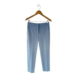 Max Mara Powder Blue Tailored Straight Leg Pants, Size 4